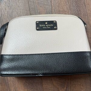Kate Spade Black and Cream Crossbody Bag